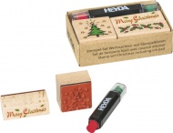Razítka vánoce - set 3ks