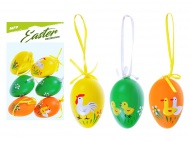 Vajíčko plast 6cm/6ks potisk 629  - zvětšit obrázek