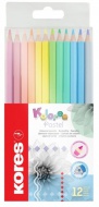Pastelky Kolores Pastel trojhranné/12