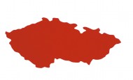 Mapka České republiky šablona