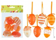 Vajíčka plast 6cm/6ks S160026O - zvětšit obrázek