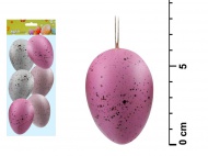 Vajíčka plast 6cm/6ks S170043C - zvětšit obrázek