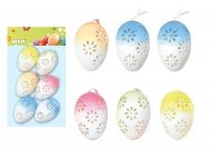 Vajíčka plast 6cm/6ks mix S180260 - zvětšit obrázek