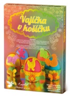 Sada 7721 k dekorování vajíček - vajíčka v košíčku