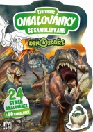 Tvarované omalovánky Dino - zvětšit obrázek