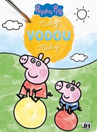 Omalovánky maluj vodou Peppa ve školce - zvětšit obrázek