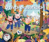 Samolepková knížka Povídej pohádku O třech prasátkách - zvětšit obrázek