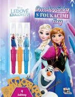 Omalovánky s foukacími fixy Ledové království