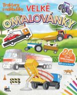 Velké omalovánky Traktory a náklaďáky