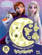 Omalovánky se svítícím tetováním Ledové království