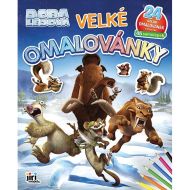 Velké omalovánky Doba ledová - zvětšit obrázek