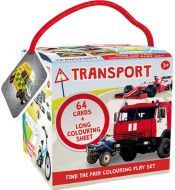 Pexeso na cesty s omalovánkami Doprava - zvětšit obrázek