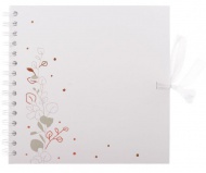 Blok spirála Eco Craft bílý 20X20cm, 30l/180g