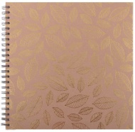 Blok spirla Eco Craft se zlatm potiskem 30X30cm, 30l/180g