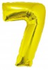 Balónek nafukovací č. 7 - 92 cm, zlatý