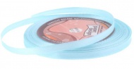 Stuha saténová modrá (blue) 6 mm/32 m