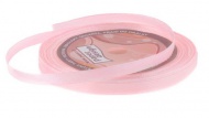 Saténová stuha pastel růžová 6 mm/32m