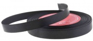 Saténová stuha černá (black) 12 mm/32m