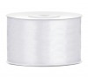 Stuha saténová 38mm/32mbílá