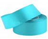 Saténová stuha tmavě tyrkysová (dark turquoise) 38mm/32m