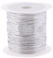 Drát na cívce stříbrný 0,45 mm x 30 m - zvětšit obrázek