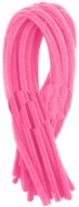 Chlupaté drátky sv. růžové 50 cm/8 mm 20 ks - zvětšit obrázek