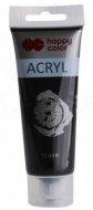 Akrylová barva 75 ml černá - zvětšit obrázek