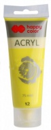 Akrylová barva 75 ml citronová