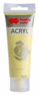 Akrylová barva 75 ml PASTEL žlutá - zvětšit obrázek