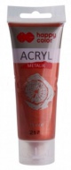 Akrylová barva 75 ml METALIC měděná 217