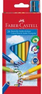 Pastelky Faber Castell Junior grip Triangular 20 ks - zvětšit obrázek