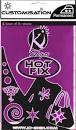 Naehlovac flie HOT FIX fialov metal