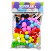 Bambulky - mix barev, 100 ks - zvětšit obrázek