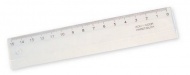 Pravítko  15cm KTR transp.pro leváky