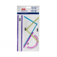Souprava pravítek 4 ks, 20 cm - zvětšit obrázek