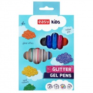 GLITTER - gelové pero se třpytkami - mix barev, 10ks - zvětšit obrázek