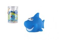 Žralok svítící ve vodě, plast 6cm, na baterie 