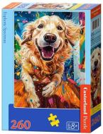 Puzzle Castorland 260 dílků - Psí radost  - zvětšit obrázek