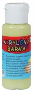 Akrylová barva 60ml - citronově žlutá  - zvětšit obrázek