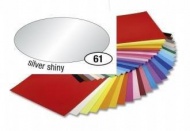 Barevný papír 130g A4 - Stříbrný lesklý, 1ks