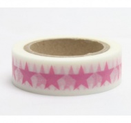 Dekoran lepic pska - WASHI tape-1ks rov 5cp hvzda 