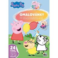 Omalovánky A4 se samolepkami Prasátko Peppa - zvětšit obrázek