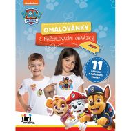 Omalovánky s nažehlovacími obrázky Tlapková patrola - zvětšit obrázek