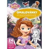 Omalovánky A4 se samolepkami Sofie první - zvětšit obrázek