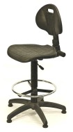 Pracovní židle s opěrkou pro nohy - zvětšit obrázek