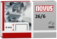 NOVUS 26/6, spony do sešívačky 1000 ks - zvětšit obrázek