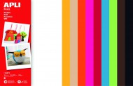 Filc 210 x 297 mm, mix barev, 10 ks - APLI