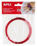 Modelovací drát 1,5 mm x 5 m, červený - zvětšit obrázek