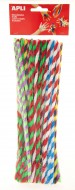 Modelovací drátky 30 cm, mix kroucených barev,50ks