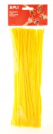 Modelovací drátky 30 cm, žluté, 50 ks